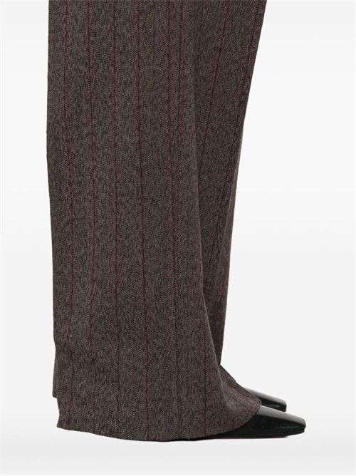 Wide-leg pinstriped trousers GOLDEN GOOSE | GWP02463P00209483120